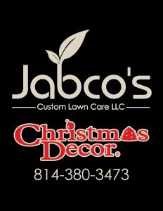 Jabco lawn care and Christmas decor LOGO